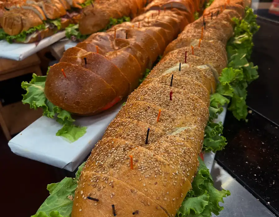 delicious sandwiches for catering events